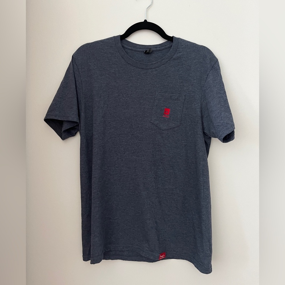 Classic Blue T-Shirt with Pocket